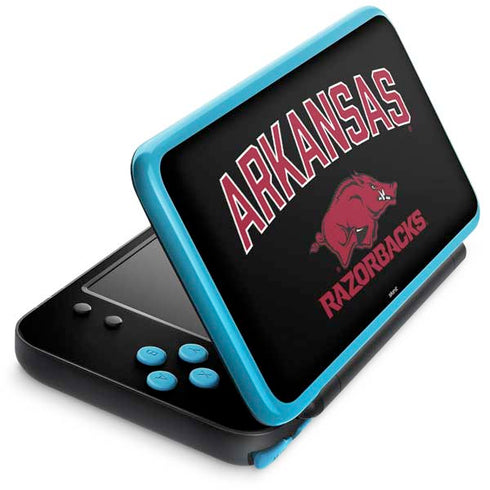 University of Arkansas-Fayetteville Razorbacks Black Nintendo 2DS XL (2017) Skin